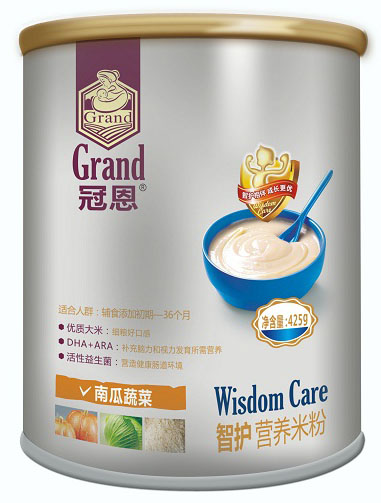 冠恩南瓜蔬菜智護營養(yǎng)米粉