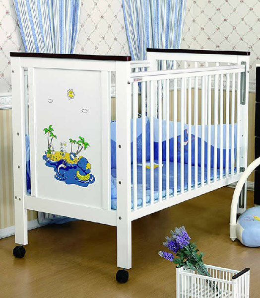 愛斯博環保漆無害兒嬰兒床