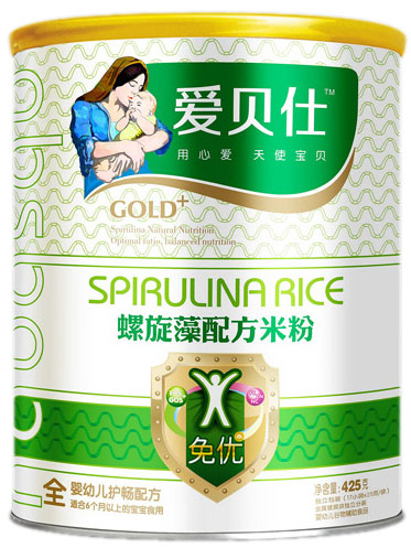 愛貝仕螺旋藻免優配方米粉