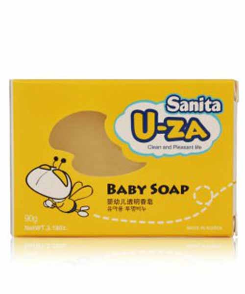 U-ZA嬰幼兒透明香皂