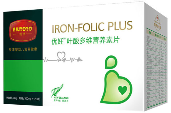 紐優優妊葉酸多維營養素片