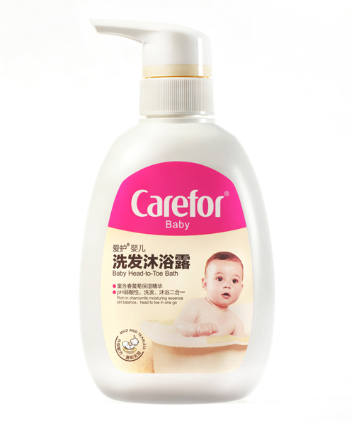 愛護嬰兒洗發沐浴露200ml