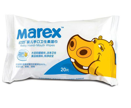 幼妙嬰兒手口衛生柔濕巾20片