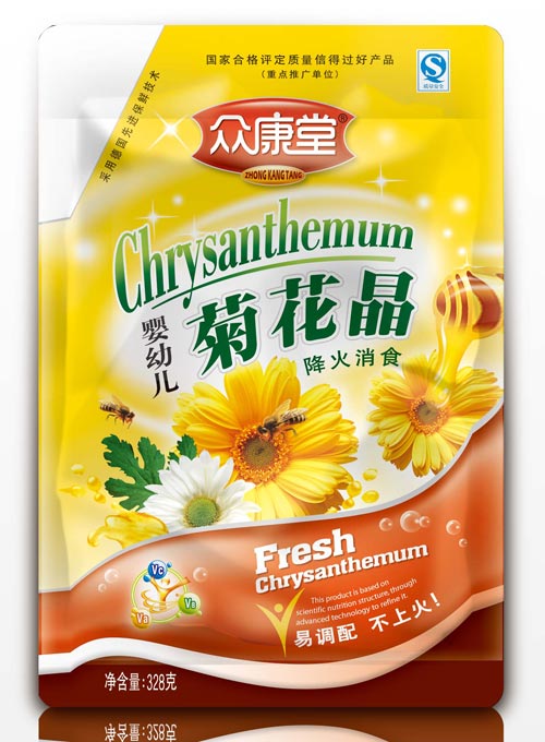 眾康堂嬰幼兒菊花晶328g