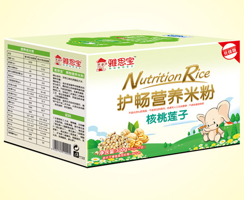 雅思寶護暢核桃蓮子營養米粉