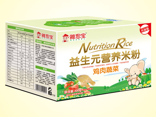 雅思寶益生元雞肉蔬菜營養米粉