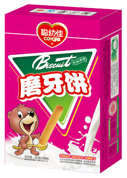 聰幼佳谷物高鈣磨牙餅