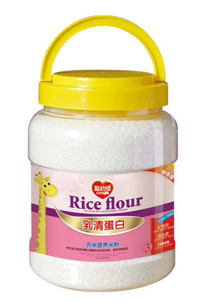 聰幼佳乳清蛋白貢米營養米粉