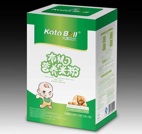 卡塔貝爾有機營養米粉(核桃+蓮子)