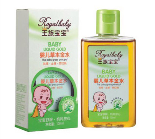 王族寶寶嬰兒草本金水100ml