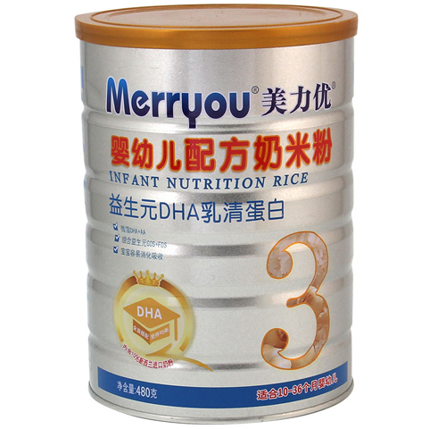 美力優益生元DHA乳清蛋白嬰幼兒奶米粉