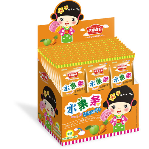 本家良田水果條蘋果胡蘿卜味