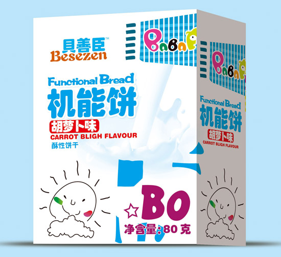 貝善臣機能餅胡蘿卜味
