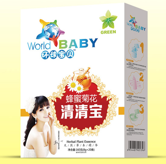 環球寶貝蜂蜜菊花清清寶盒裝