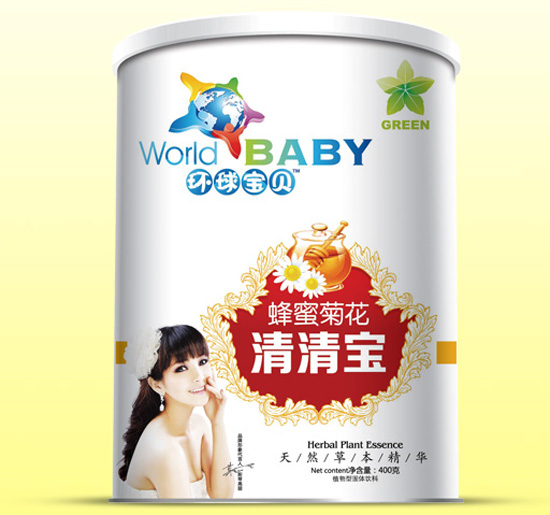 環球寶貝蜂蜜菊花清清寶