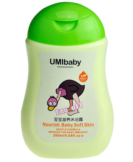 優米舒鴯鹋寶寶滋養沐浴露