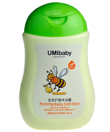 優米舒蜂蜜寶寶護理沐浴露