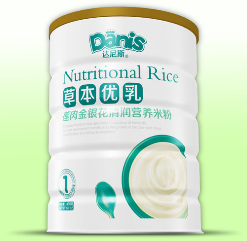 達尼斯草本優乳蓮肉金銀花清潤米粉聽裝1段