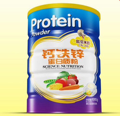 歐貝米拉鈣鐵鋅蛋白質粉鐵聽