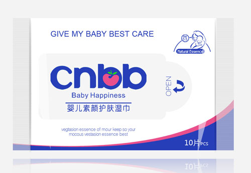 恰里寶貝嬰兒素顏護膚濕巾