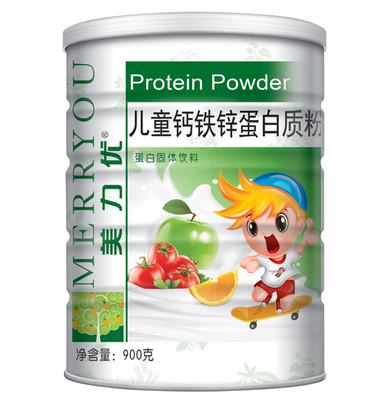 美力優兒童鈣鐵鋅蛋白質粉