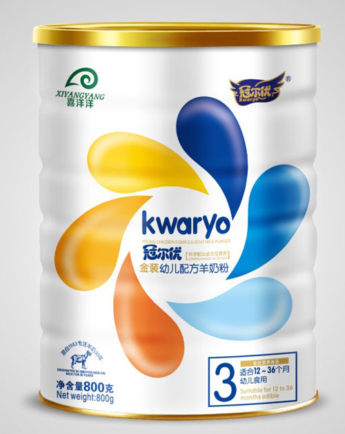 冠爾優金裝嬰兒配方羊奶粉3段