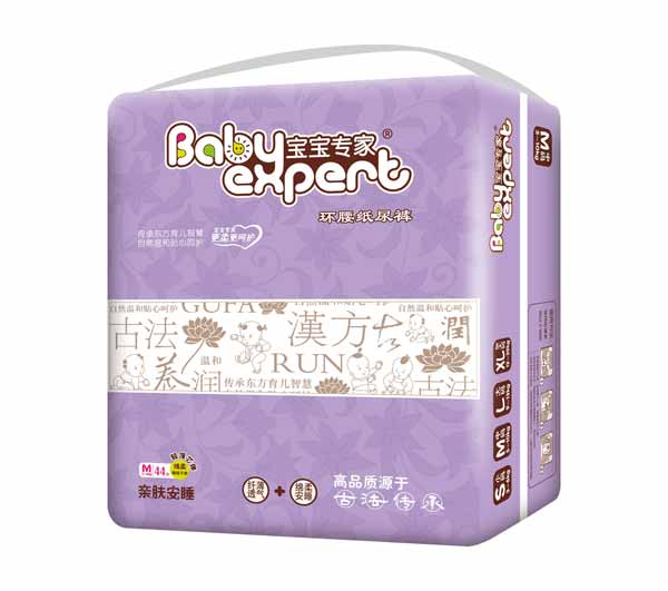 寶寶專家親膚安睡環腰紙尿褲M44