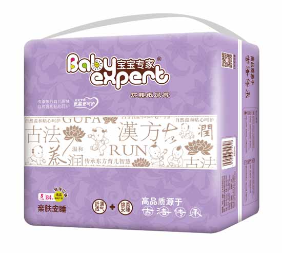 寶寶專家親膚安睡環腰紙尿褲S84