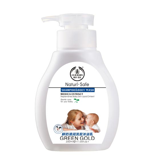 貝比鮮奶清潤洗沐二合一200ml