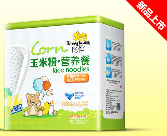 彤伴水果多維組合玉米粉營養餐鐵聽