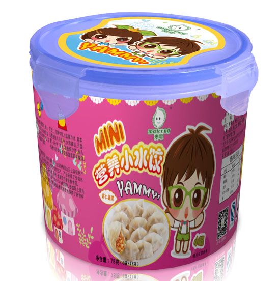 麥聰蝦仁蔬菜營養小水餃