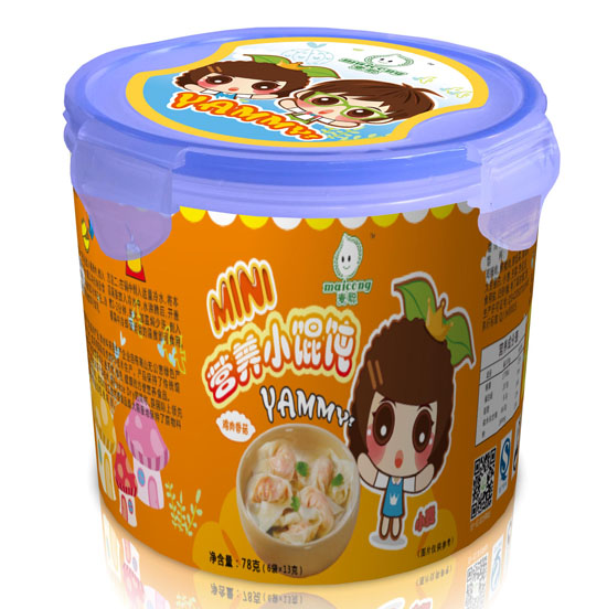 麥聰雞肉香菇營養小餛飩