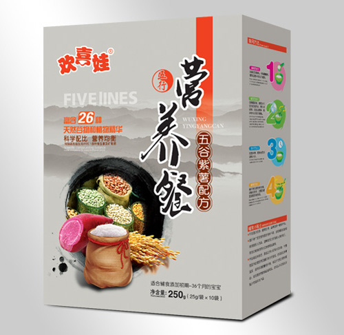 歡喜娃五谷紫薯配方營養餐