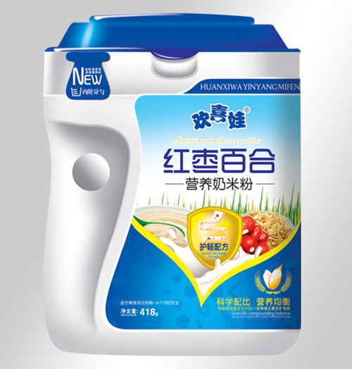 歡喜娃紅棗百合營養奶米粉