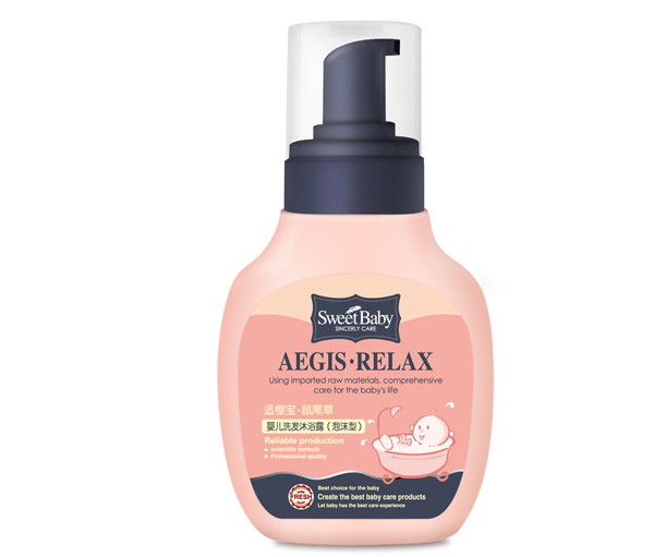 適櫻寶鼠尾草嬰兒洗發沐浴露(泡沫型)330ml