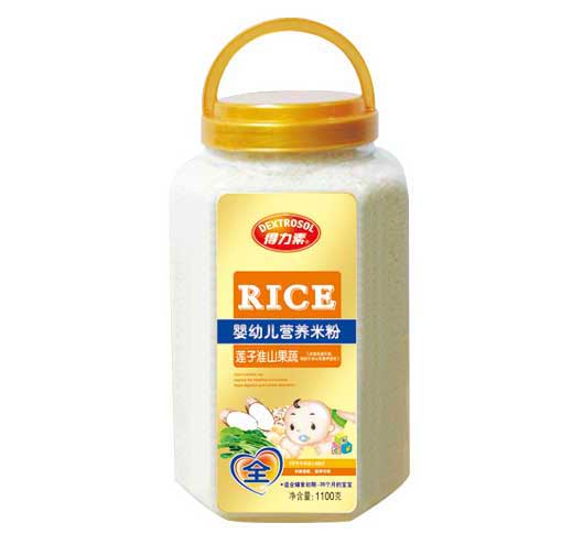 得力素蓮子淮山果蔬嬰幼兒營養米粉