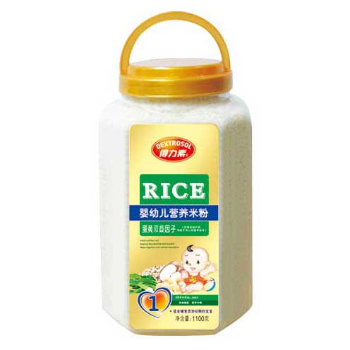 得力素蛋黃雙歧因子嬰幼兒營養米粉