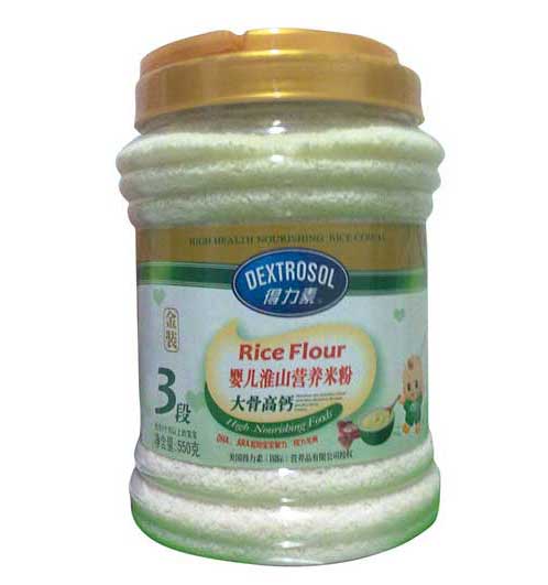 得力素大骨高鈣嬰兒淮山營養米粉