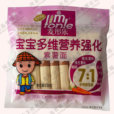 麥彤樂寶寶多維營養強化紫薯掛面