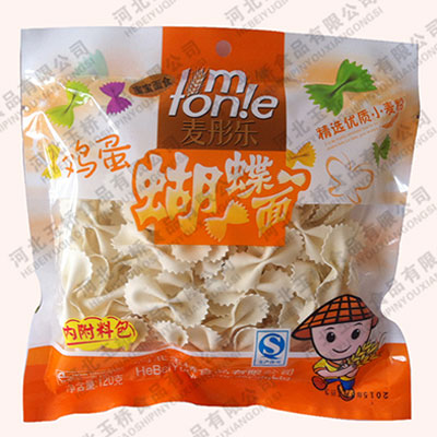 麥彤樂(lè)雞蛋蝴蝶掛面