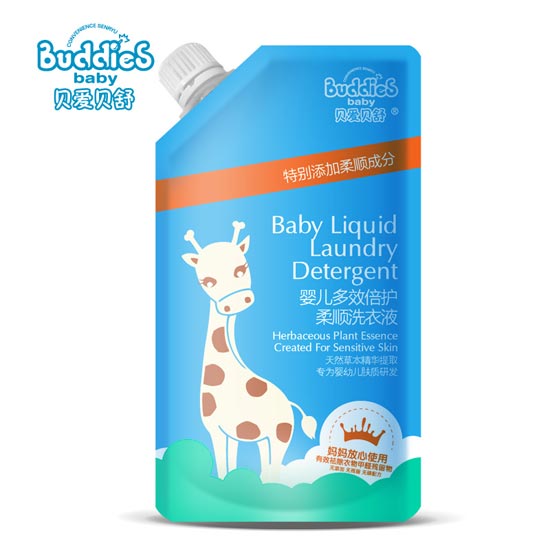 貝愛貝舒嬰兒多效倍護柔順洗衣液(環保裝)
