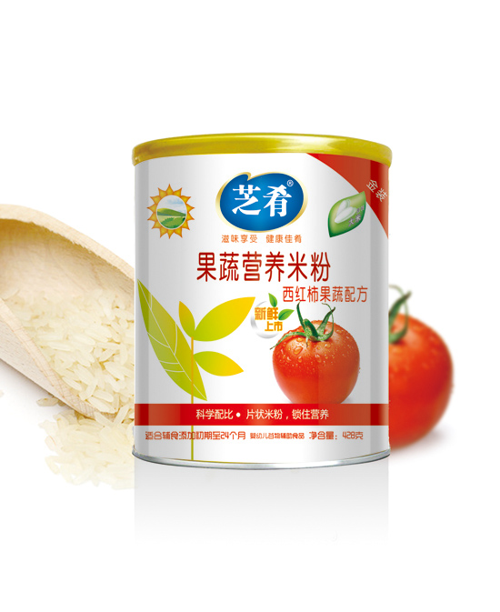 芝肴果蔬營養米粉(西紅柿果蔬配方)