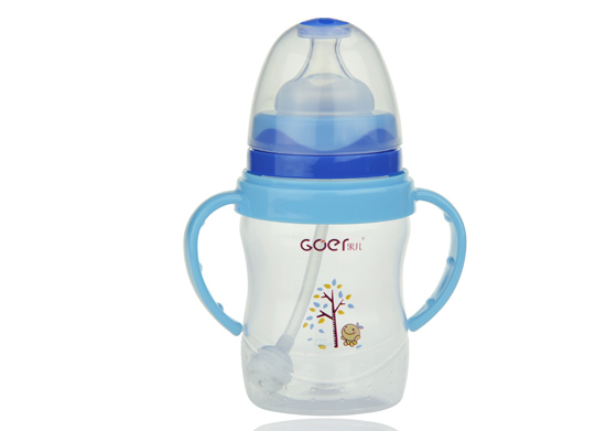 果兒180ML寬口PP奶瓶藍色