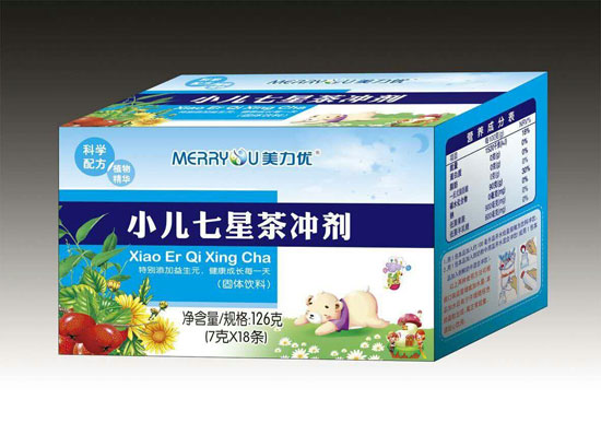 美力優小兒七星茶沖劑