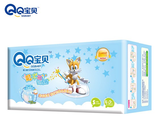 QQ寶貝魔術(shù)貼訓(xùn)練褲S40片