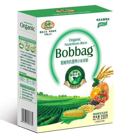 貝兜粗糧有機(jī)營養(yǎng)小米米粉