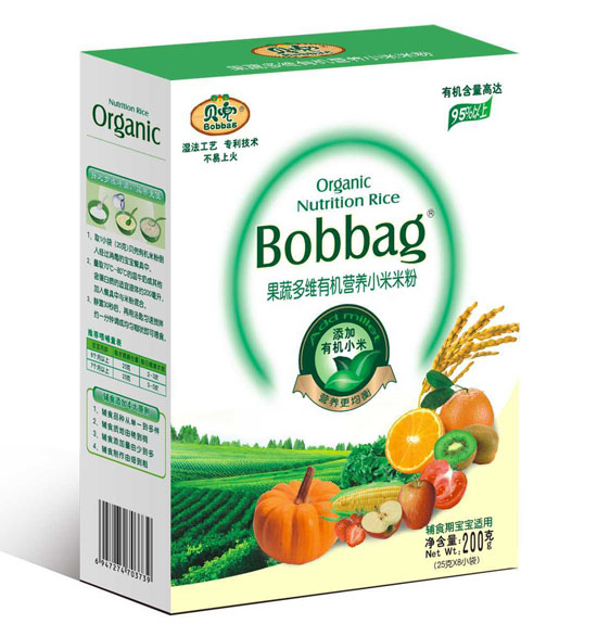 貝兜果蔬多維有機營養小米米粉