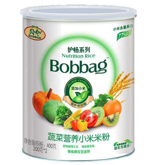 貝兜蔬菜營養小米米粉