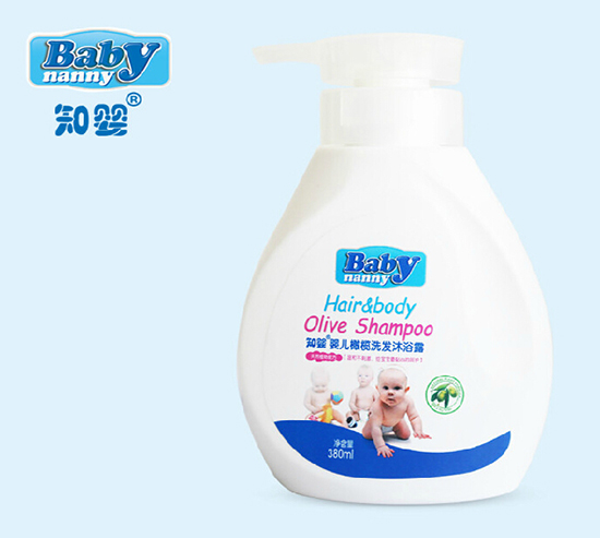 知嬰嬰兒橄欖洗發沐浴露