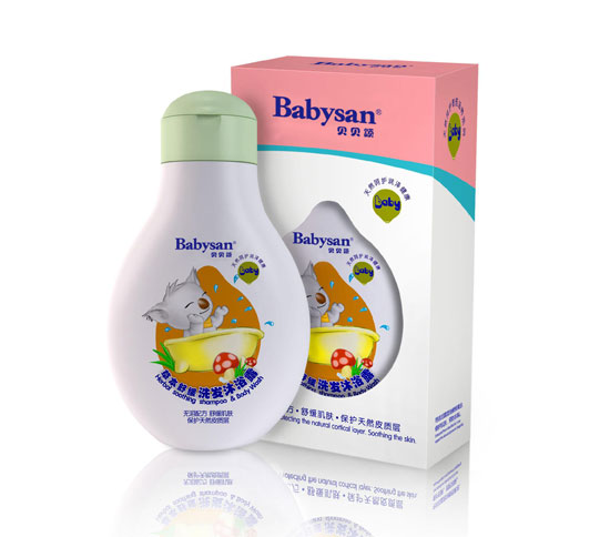 貝貝頌草本舒緩洗發沐浴露